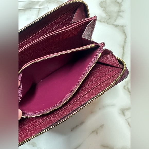 Authentic Louis Vuitton Empreinte Zippy Wallet in Aurore WOC. COA included - Picture 12 of 13